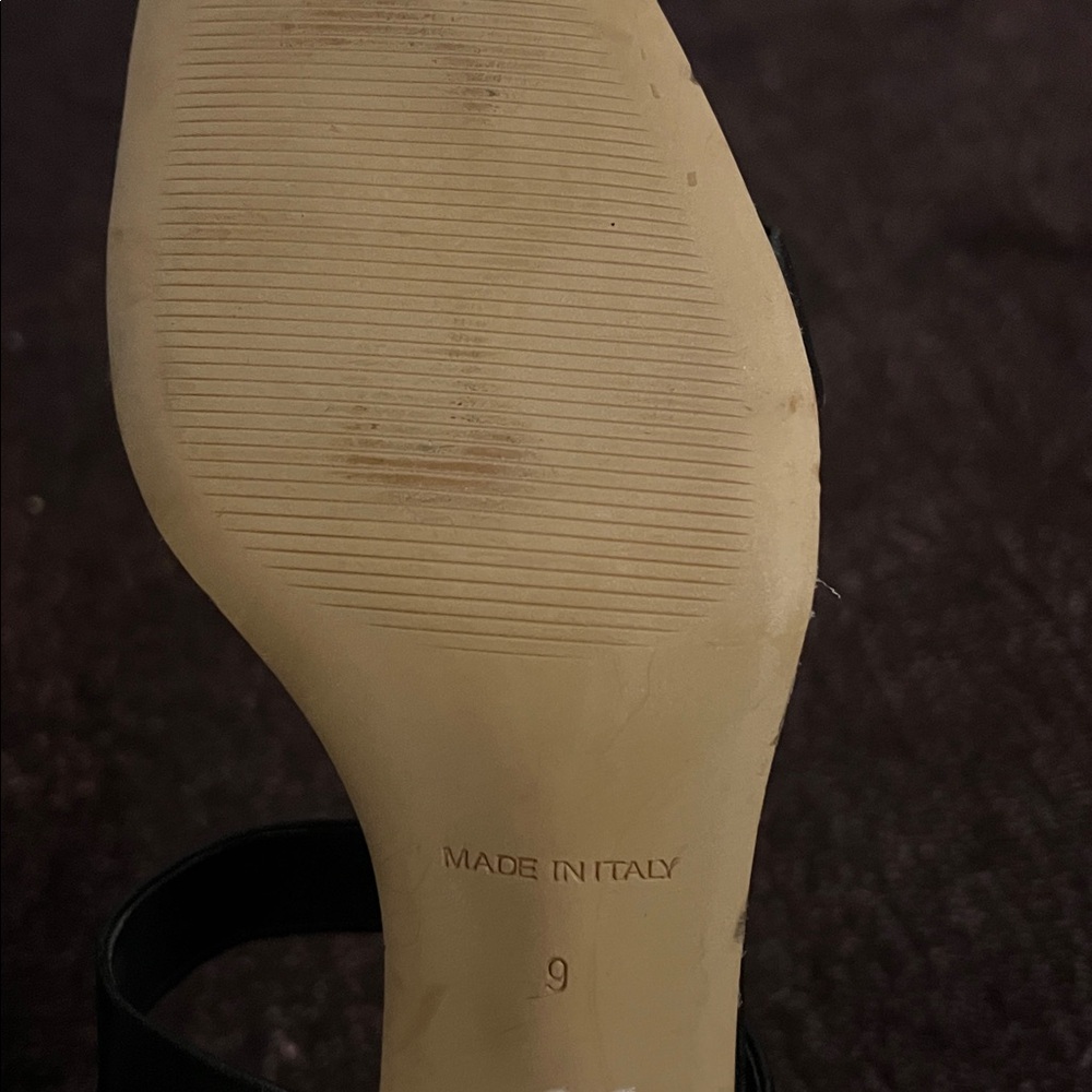 Everlane Leather Black Women's Sandals - Picture 2 of 3